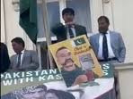 Pakistani diplomat gesture, Shesh Paul Vaid statement,