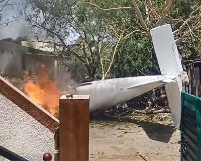 Gujarat trainer aircraft crash