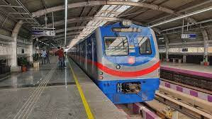 Joka Majerhat metro  Kolkata