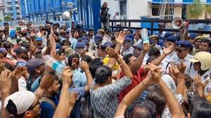 West Bengal SSC protest, jobless teachers protest Kolkata