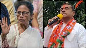 Mamata Banerjee Bhabanipur, Shuvendu Adhikari