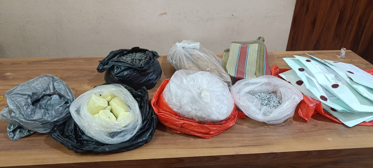 Purba Sthali bomb seizure