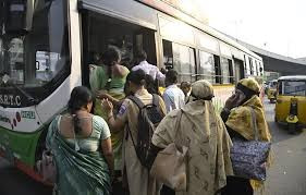 women free travel bus state government
