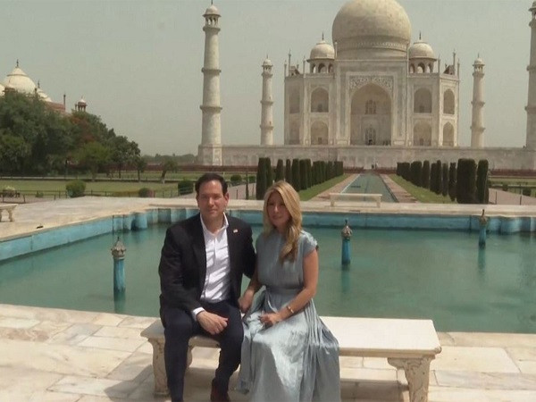 US Secretary of State visits Taj Mahal, Rubio-Zaya says it's beautiful!