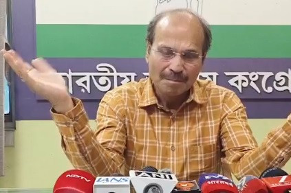 The government has changed in the state, but the situation has not changed; Adhir's comments