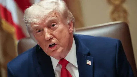 US President Donald Trump