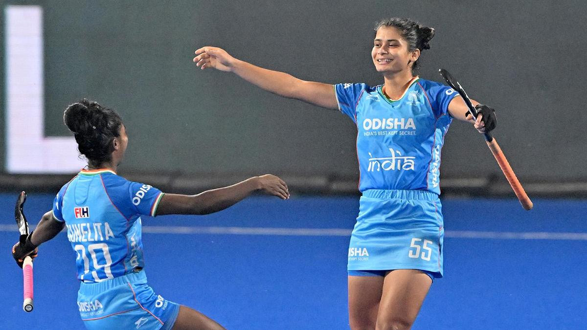 FIH Women's Nations Cup: India secures semi-final spot with victory over Uruguay.