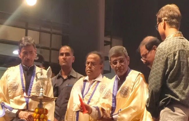Governor at the convocation ceremony of Vidyasagar University in Midnapore
