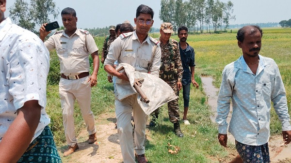 Gun found in pond at Goghat while fishing