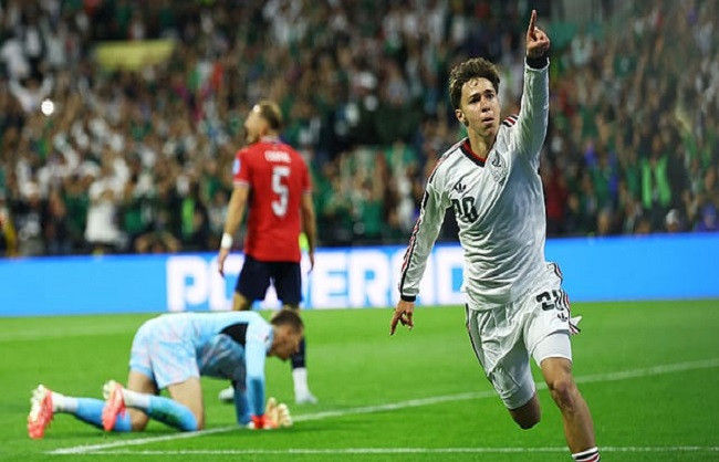 Mexico beat the Czechs 3-0.