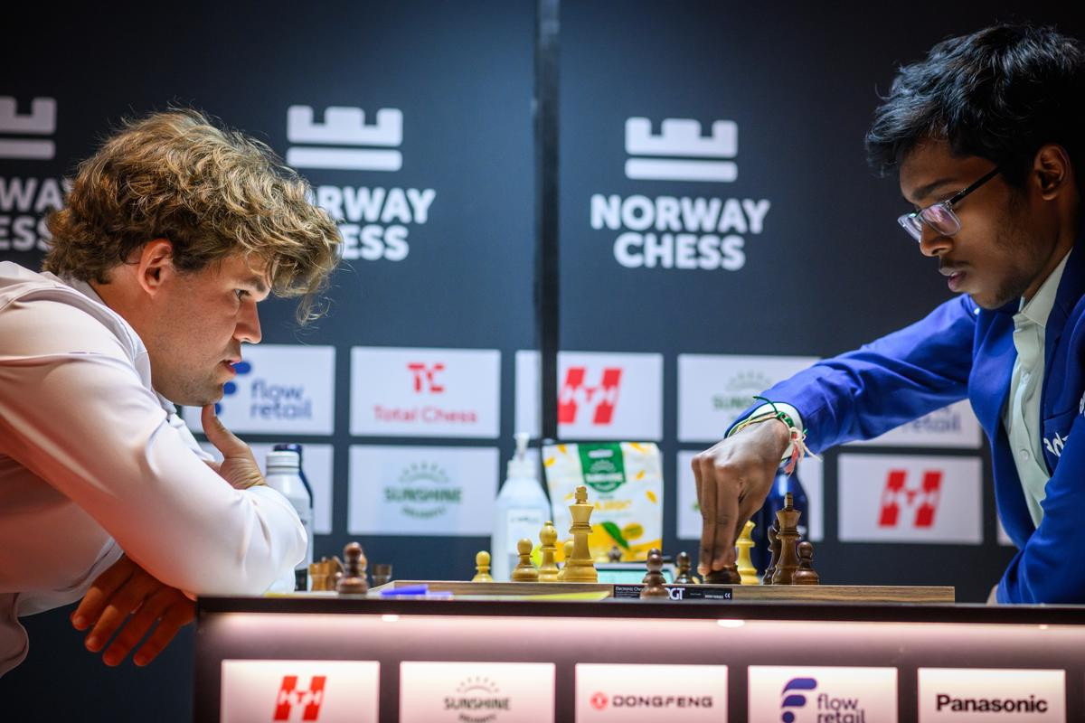 Praggnanandhaa wins Norway Chess 2026 after defeating Carlsen twice.
