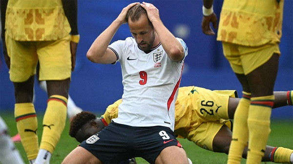 The match between England and Ghana ended in a goalless draw.post