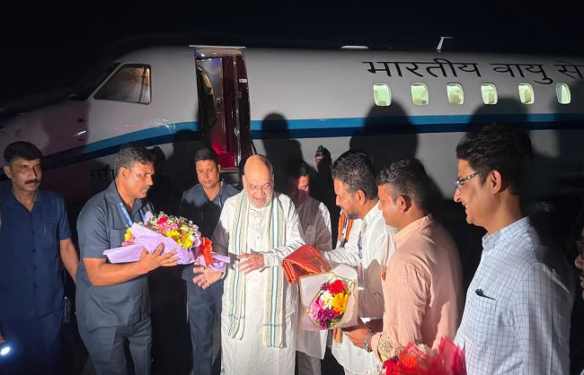 Amit Shah on a state visit; scheduled to visit Siliguri and Kolkata.