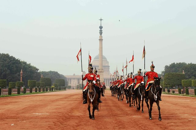 Change of Guard ceremony, Rashtrapati Bhavan