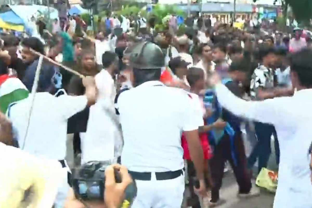 NEET Paper Leak Protest in Kolkata: Chaos erupts in Kolkata over the NEET paper leak scandal.