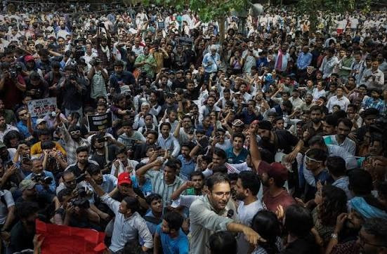 Delhi Police further tightened security arrangements at Jantar Mantar.