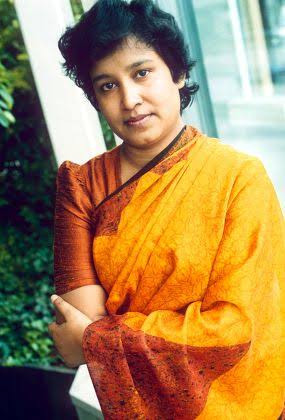 Taslima Nasrin arrives in Kolkata