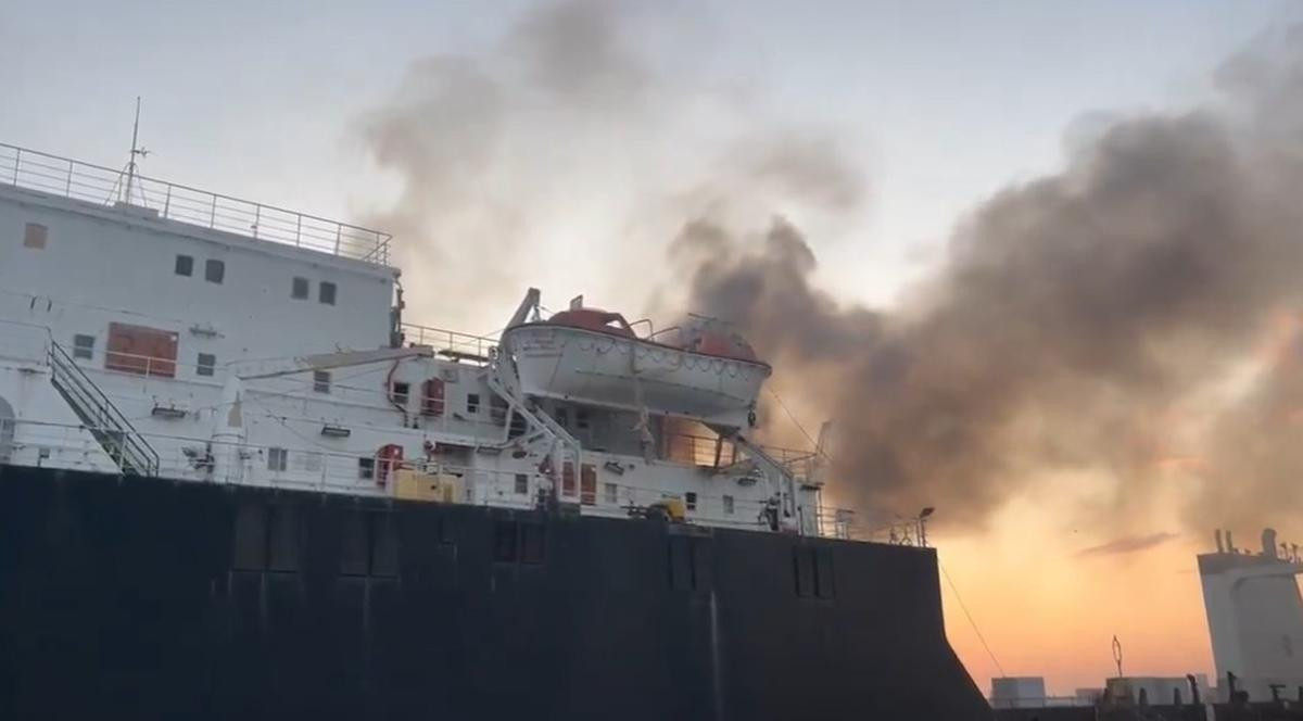 M.V. AMIR1 Crew Faces Danger at Chornomorsk Port