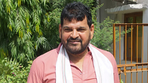 Brij Bhushan Sharan Singh reacts after acquittal in wrestlers' case