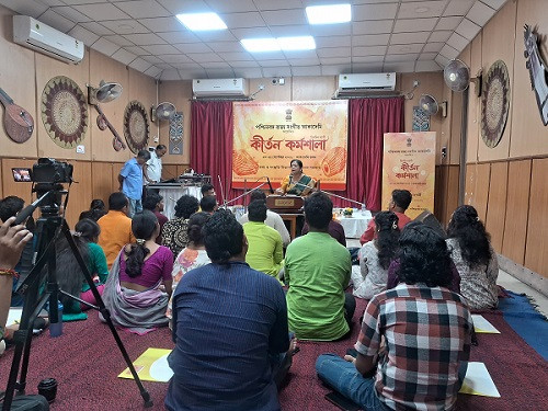 Three-day Kirtan workshop begins under the initiative of the State Music Academy.