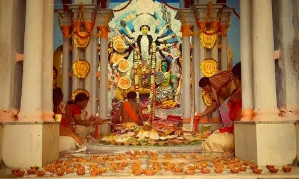 Rajganj Pal Bari Durga Puja  Ashtami Sindur Khela