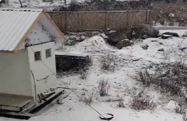 Sikkim snowfall
